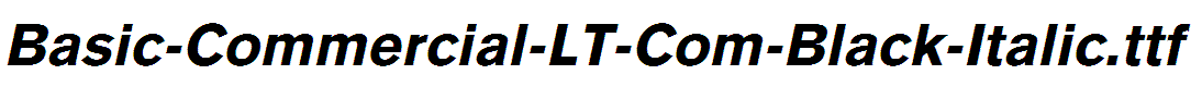 Basic-Commercial-LT-Com-Black-Italic