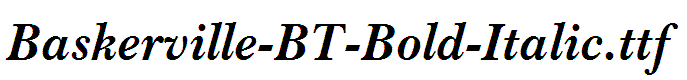 Baskerville-BT-Bold-Italic