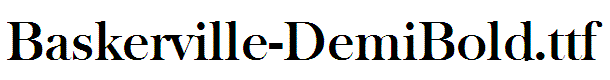 Baskerville-DemiBold