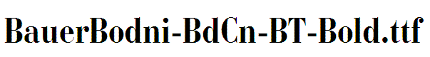 BauerBodni-BdCn-BT-Bold