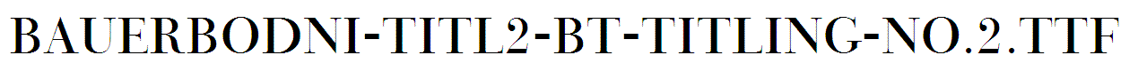 BauerBodni-Titl2-BT-Titling-No.2