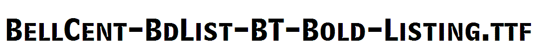 BellCent-BdList-BT-Bold-Listing