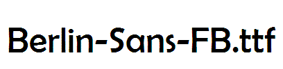 Berlin-Sans-FB