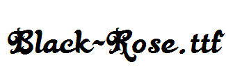 Black-Rose
