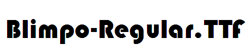 Blimpo-Regular