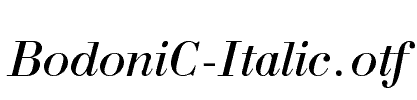 BodoniC-Italic