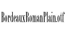 BordeauxRomanPlain