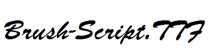Brush-Script