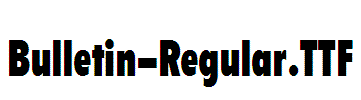 Bulletin-Regular