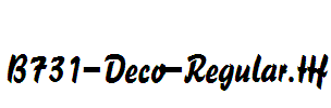 B731-Deco-Regular