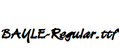 BAYLE-Regular