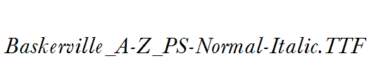 Baskerville_A-Z_PS-Normal-Italic