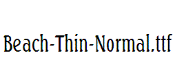 Beach-Thin-Normal