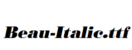 Beau-Italic