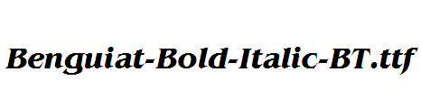 Benguiat-Bold-Italic-BT