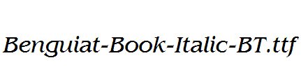 Benguiat-Book-Italic-BT