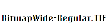 BitmapWide-Regular