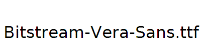 Bitstream-Vera-Sans