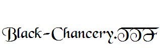 Black-Chancery