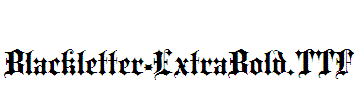 Blackletter-ExtraBold