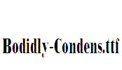 Bodidly-Condens