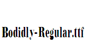 Bodidly-Regular