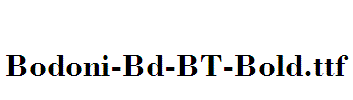 Bodoni-Bd-BT-Bold