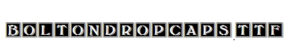 BoltonDropCaps