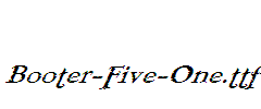 Booter-Five-One