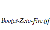 Booter-Zero-Five