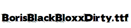 BorisBlackBloxxDirty