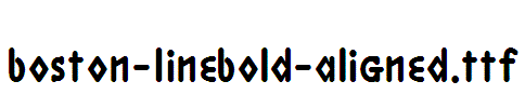 Boston-LineBold-Aligned