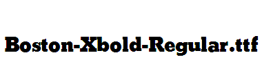 Boston-Xbold-Regular