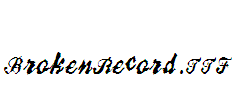 BrokenRecord