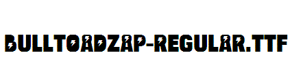 BulltoadZap-Regular