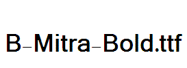 B-Mitra-Bold