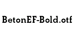 BetonEF-Bold