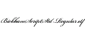 BickhamScriptStd-Regular