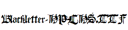 Blackletter-HPLHS