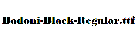 Bodoni-Black-Regular