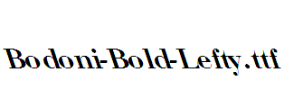 Bodoni-Bold-Lefty