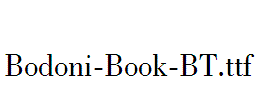 Bodoni-Book-BT