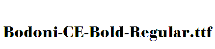 Bodoni-CE-Bold-Regular