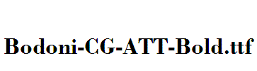 Bodoni-CG-ATT-Bold