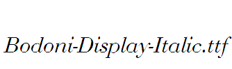 Bodoni-Display-Italic