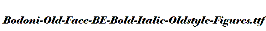 Bodoni-Old-Face-BE-Bold-Italic-Oldstyle-Figures