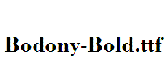 Bodony-Bold