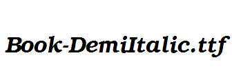 Book-DemiItalic