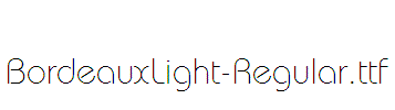 BordeauxLight-Regular