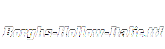 Borghs-Hollow-Italic